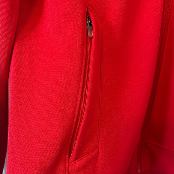 Champion Red Track Jacket woman’s small - Picture 3 of 5